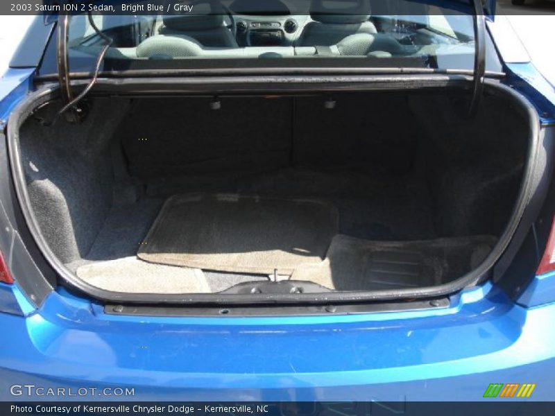 Bright Blue / Gray 2003 Saturn ION 2 Sedan