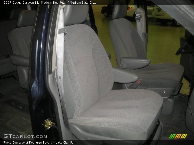 Modern Blue Pearl / Medium Slate Gray 2007 Dodge Caravan SE