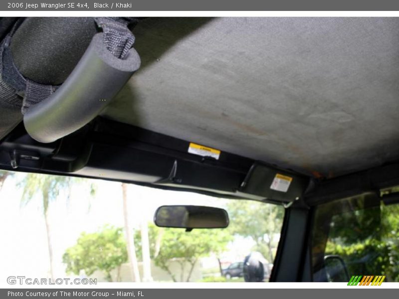 Black / Khaki 2006 Jeep Wrangler SE 4x4