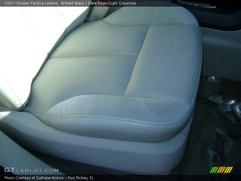 Brilliant Black / Dark Khaki/Light Graystone 2007 Chrysler Pacifica Limited
