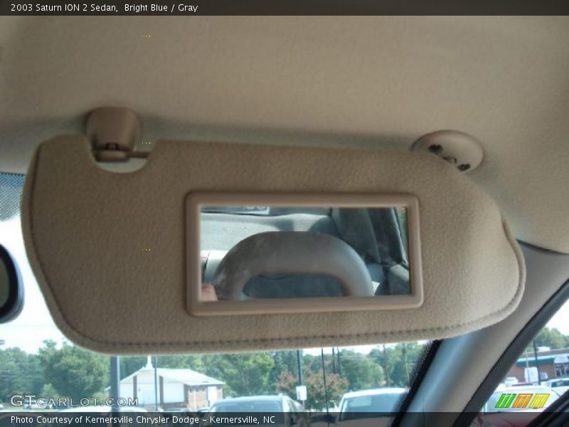 Bright Blue / Gray 2003 Saturn ION 2 Sedan