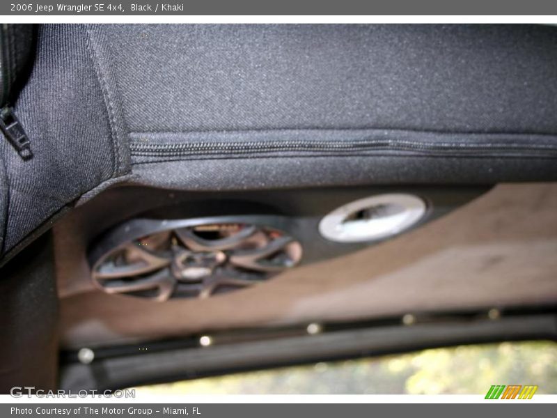 Black / Khaki 2006 Jeep Wrangler SE 4x4