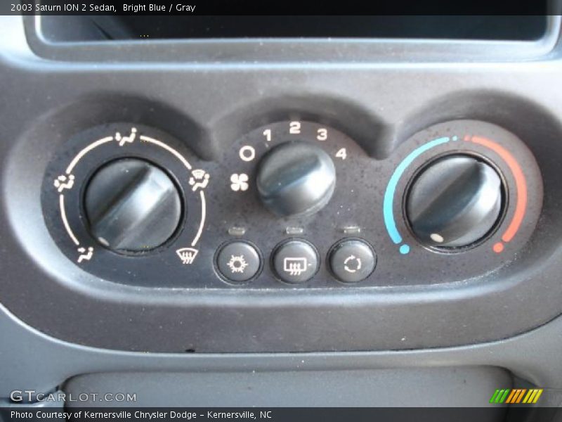 Bright Blue / Gray 2003 Saturn ION 2 Sedan