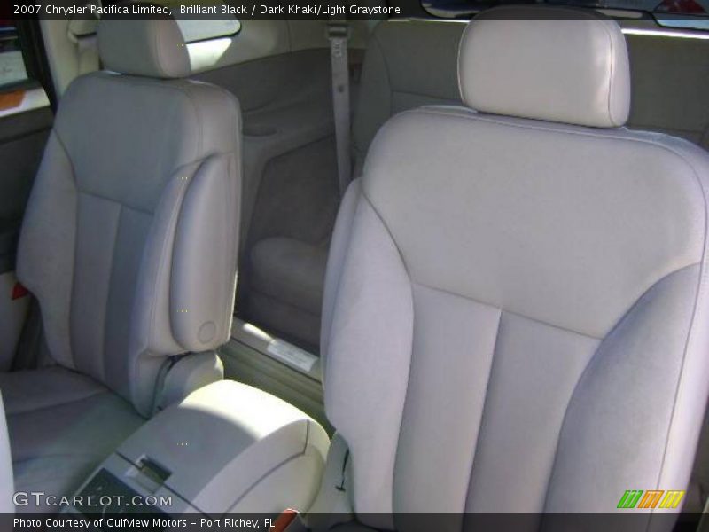 Brilliant Black / Dark Khaki/Light Graystone 2007 Chrysler Pacifica Limited