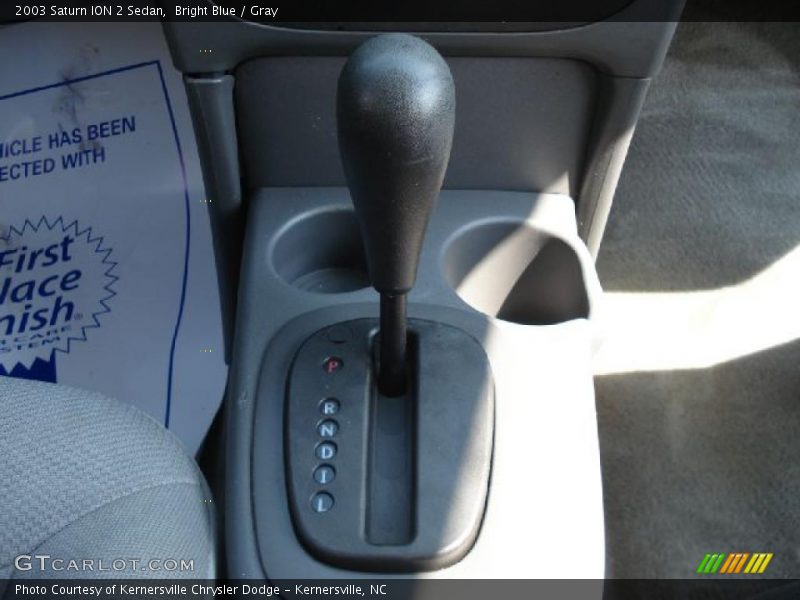 Bright Blue / Gray 2003 Saturn ION 2 Sedan