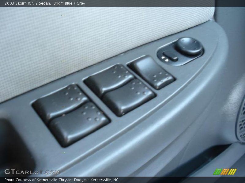 Bright Blue / Gray 2003 Saturn ION 2 Sedan