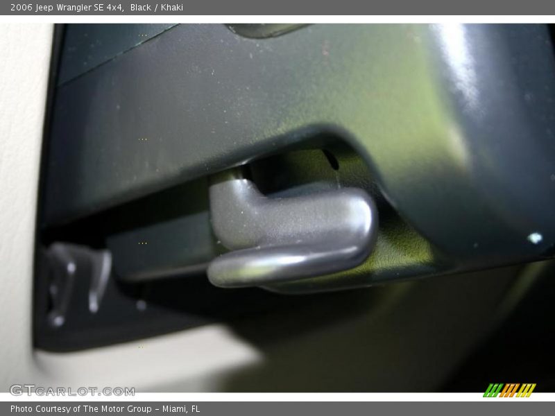 Black / Khaki 2006 Jeep Wrangler SE 4x4
