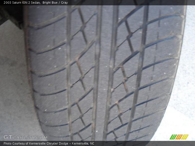 Bright Blue / Gray 2003 Saturn ION 2 Sedan