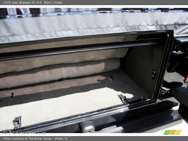 Black / Khaki 2006 Jeep Wrangler SE 4x4
