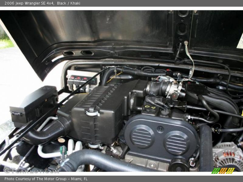 Black / Khaki 2006 Jeep Wrangler SE 4x4