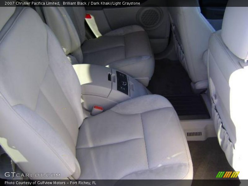 Brilliant Black / Dark Khaki/Light Graystone 2007 Chrysler Pacifica Limited