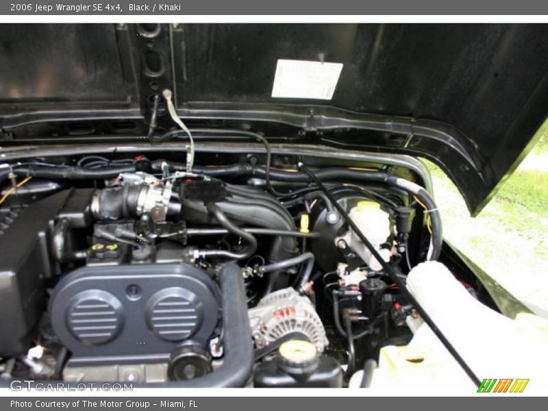 Black / Khaki 2006 Jeep Wrangler SE 4x4