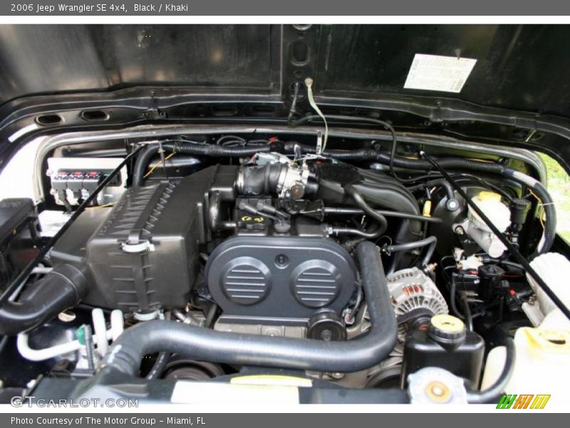 Black / Khaki 2006 Jeep Wrangler SE 4x4