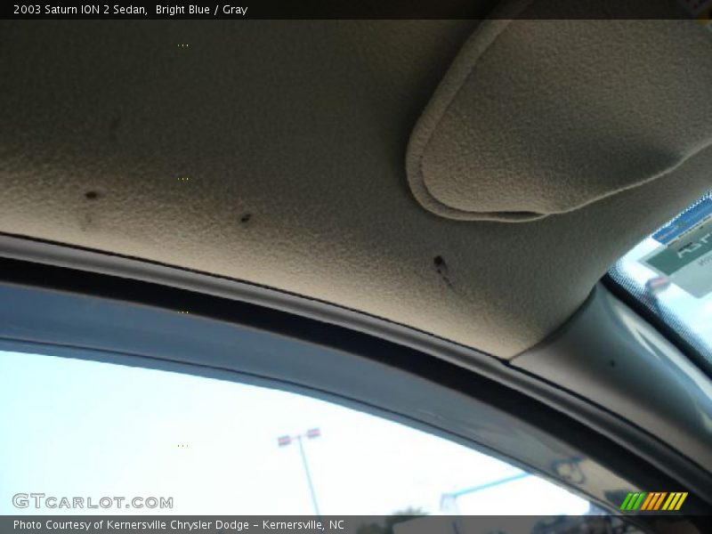 Bright Blue / Gray 2003 Saturn ION 2 Sedan