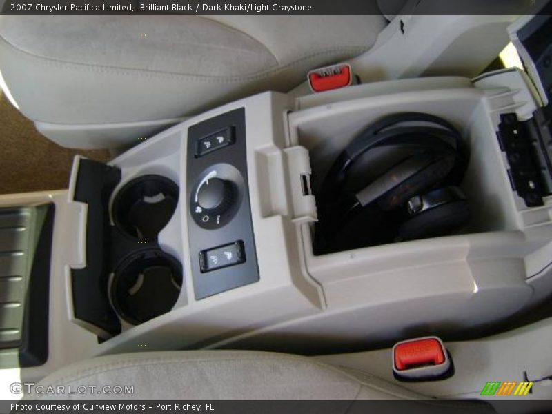 Brilliant Black / Dark Khaki/Light Graystone 2007 Chrysler Pacifica Limited