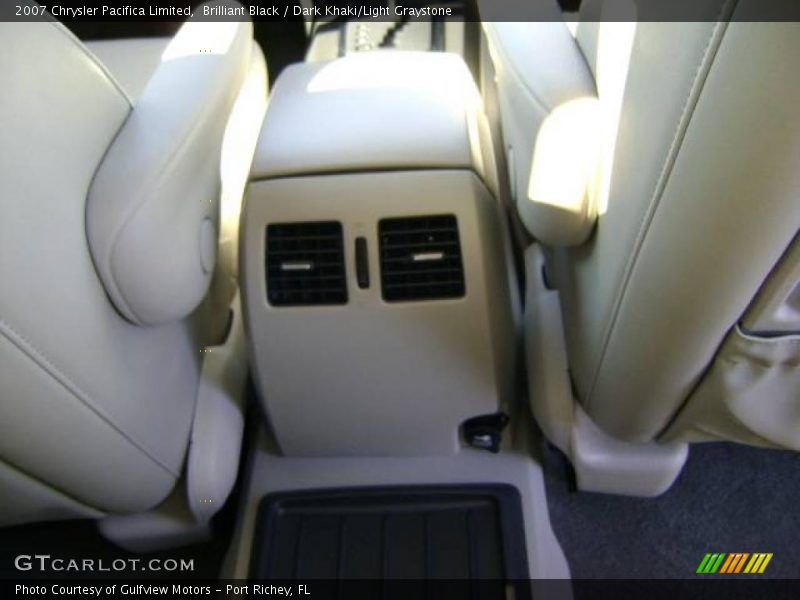 Brilliant Black / Dark Khaki/Light Graystone 2007 Chrysler Pacifica Limited