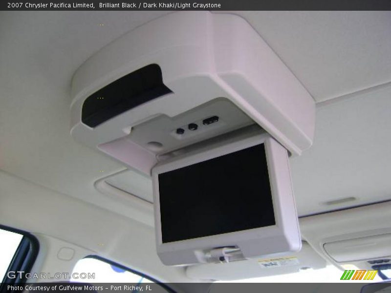 Brilliant Black / Dark Khaki/Light Graystone 2007 Chrysler Pacifica Limited
