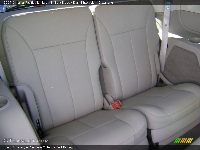 Brilliant Black / Dark Khaki/Light Graystone 2007 Chrysler Pacifica Limited