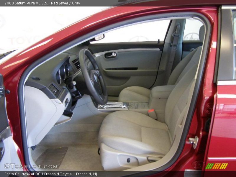 Red Jewel / Gray 2008 Saturn Aura XE 3.5