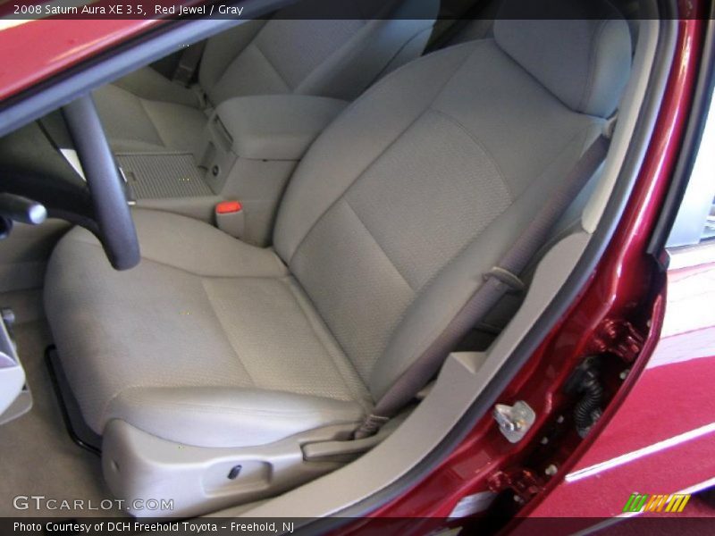 Red Jewel / Gray 2008 Saturn Aura XE 3.5