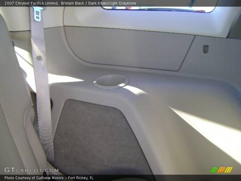 Brilliant Black / Dark Khaki/Light Graystone 2007 Chrysler Pacifica Limited
