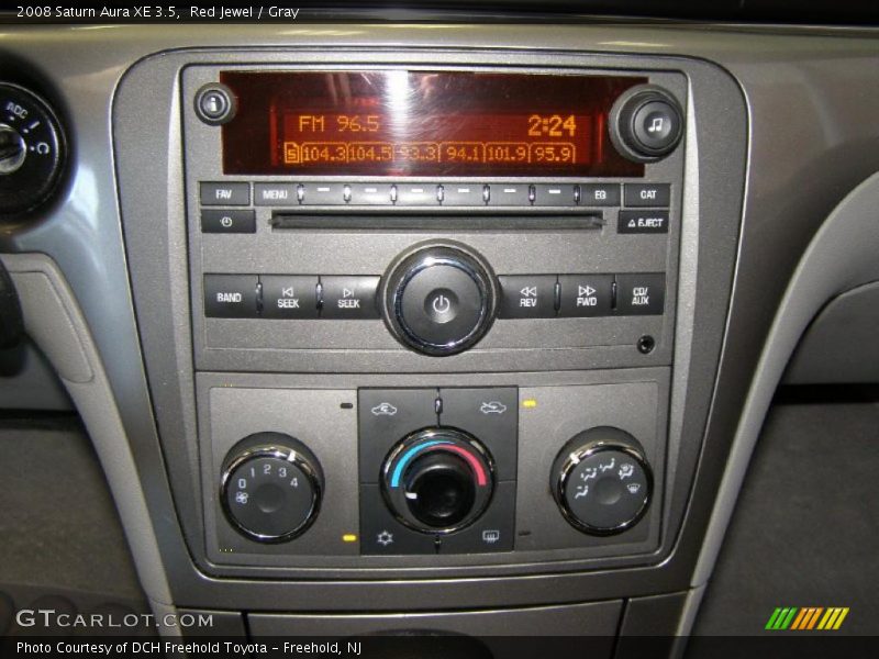 Red Jewel / Gray 2008 Saturn Aura XE 3.5