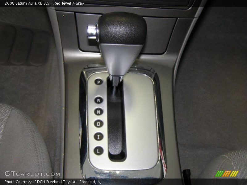Red Jewel / Gray 2008 Saturn Aura XE 3.5