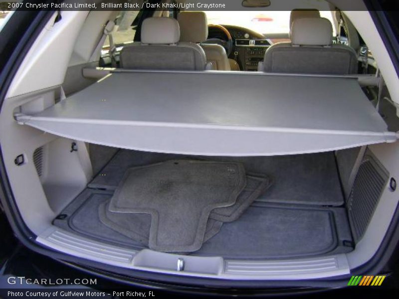 Brilliant Black / Dark Khaki/Light Graystone 2007 Chrysler Pacifica Limited