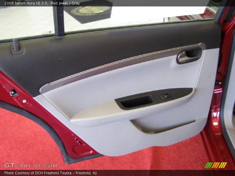 Red Jewel / Gray 2008 Saturn Aura XE 3.5