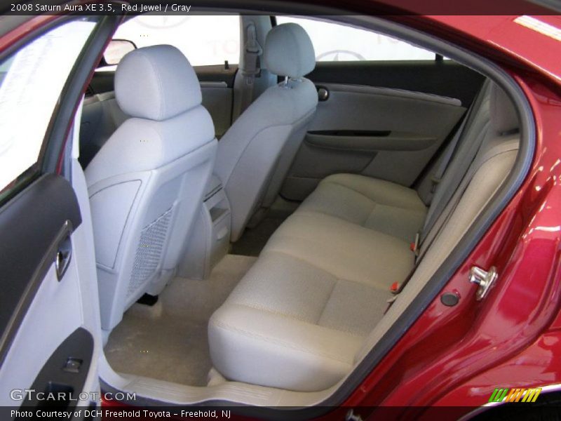 Red Jewel / Gray 2008 Saturn Aura XE 3.5