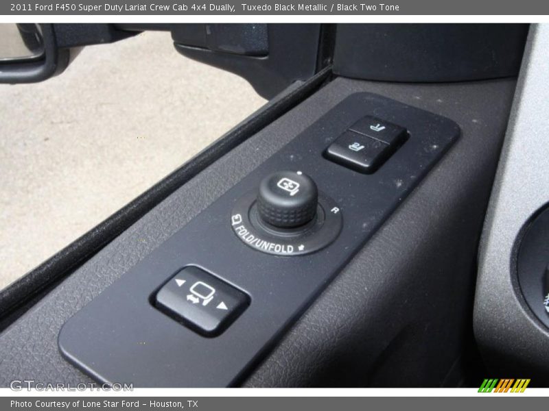 Tuxedo Black Metallic / Black Two Tone 2011 Ford F450 Super Duty Lariat Crew Cab 4x4 Dually