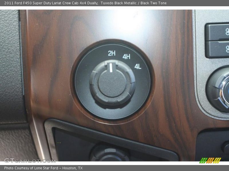 Tuxedo Black Metallic / Black Two Tone 2011 Ford F450 Super Duty Lariat Crew Cab 4x4 Dually
