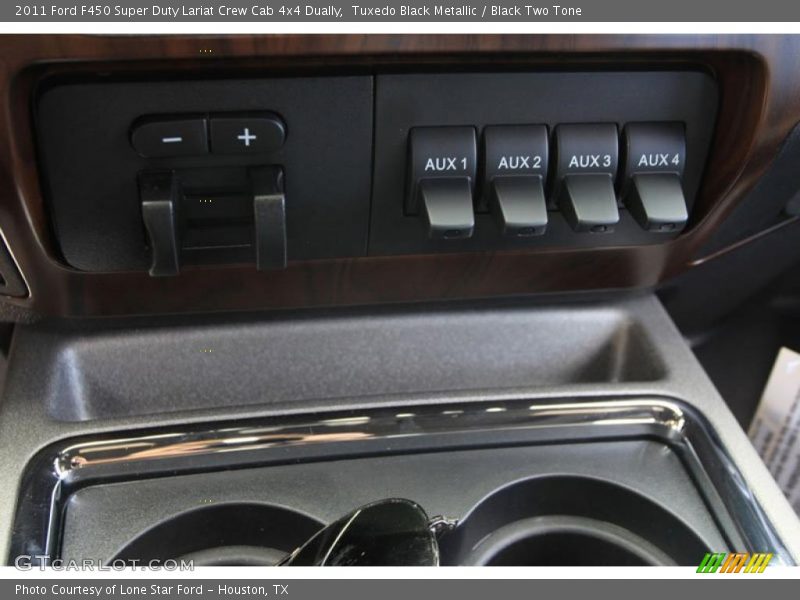 Tuxedo Black Metallic / Black Two Tone 2011 Ford F450 Super Duty Lariat Crew Cab 4x4 Dually