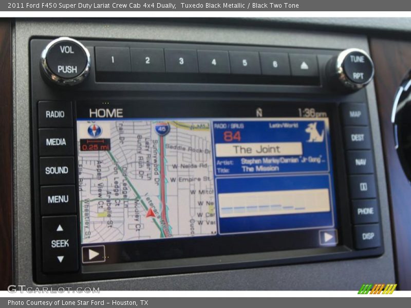 Tuxedo Black Metallic / Black Two Tone 2011 Ford F450 Super Duty Lariat Crew Cab 4x4 Dually