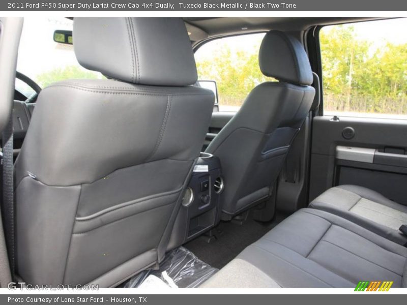 Tuxedo Black Metallic / Black Two Tone 2011 Ford F450 Super Duty Lariat Crew Cab 4x4 Dually