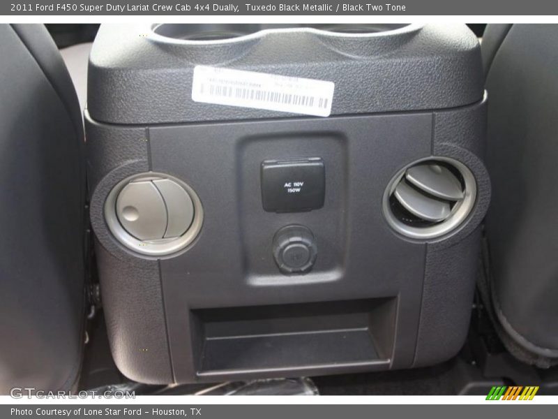 Tuxedo Black Metallic / Black Two Tone 2011 Ford F450 Super Duty Lariat Crew Cab 4x4 Dually