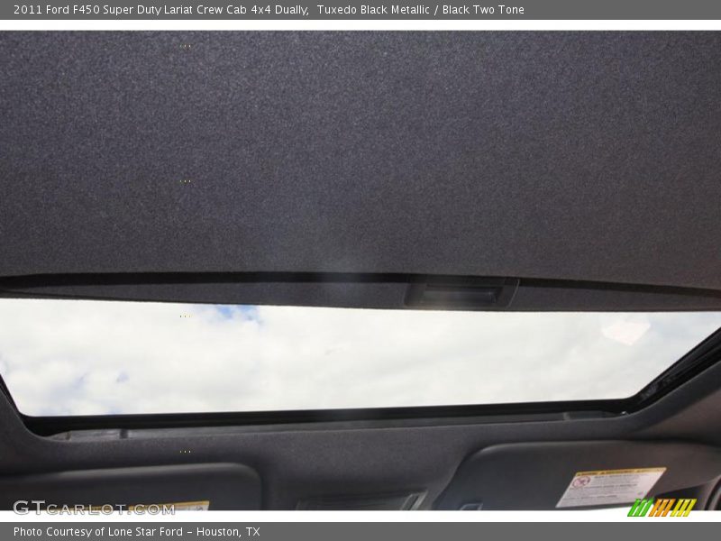 Tuxedo Black Metallic / Black Two Tone 2011 Ford F450 Super Duty Lariat Crew Cab 4x4 Dually