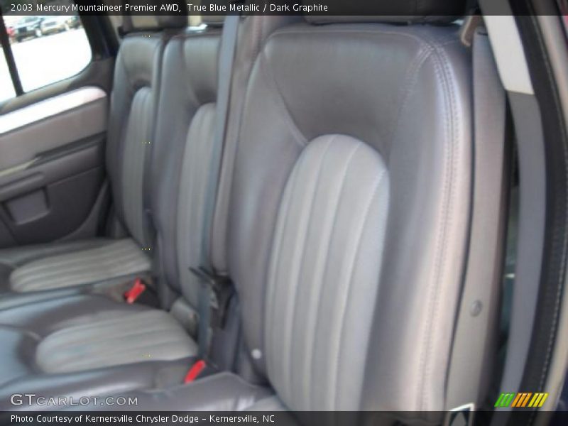 True Blue Metallic / Dark Graphite 2003 Mercury Mountaineer Premier AWD