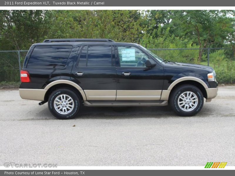 Tuxedo Black Metallic / Camel 2011 Ford Expedition XLT