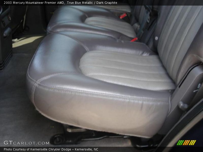 True Blue Metallic / Dark Graphite 2003 Mercury Mountaineer Premier AWD