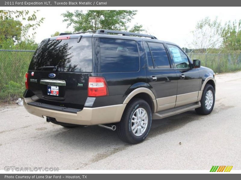 Tuxedo Black Metallic / Camel 2011 Ford Expedition XLT