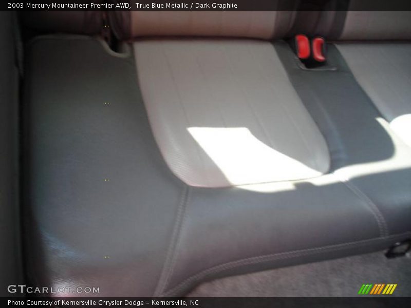 True Blue Metallic / Dark Graphite 2003 Mercury Mountaineer Premier AWD