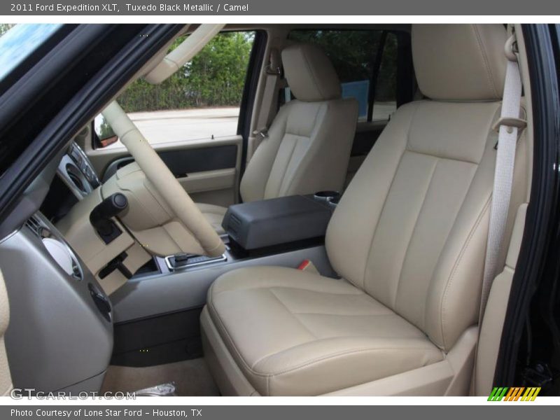 Tuxedo Black Metallic / Camel 2011 Ford Expedition XLT