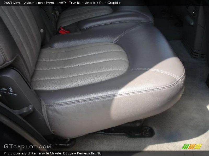 True Blue Metallic / Dark Graphite 2003 Mercury Mountaineer Premier AWD