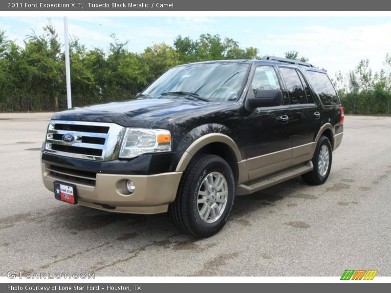 Tuxedo Black Metallic / Camel 2011 Ford Expedition XLT