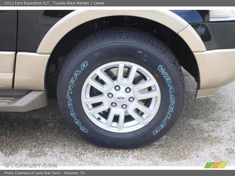 Tuxedo Black Metallic / Camel 2011 Ford Expedition XLT