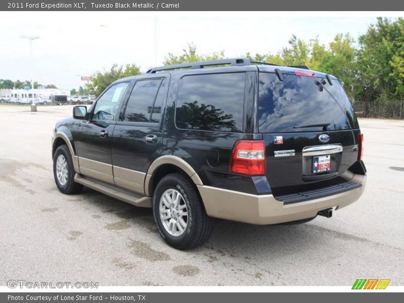 Tuxedo Black Metallic / Camel 2011 Ford Expedition XLT