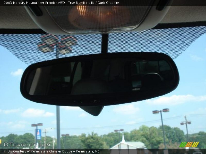 True Blue Metallic / Dark Graphite 2003 Mercury Mountaineer Premier AWD