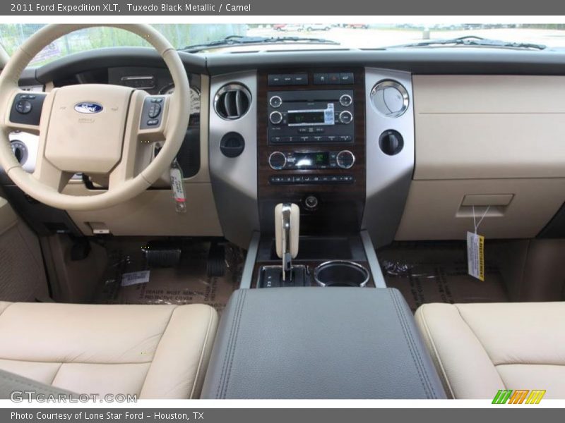 Tuxedo Black Metallic / Camel 2011 Ford Expedition XLT