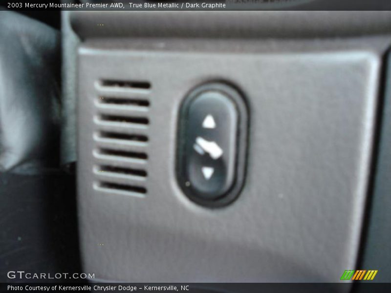 True Blue Metallic / Dark Graphite 2003 Mercury Mountaineer Premier AWD